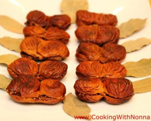 Baked Figs with Almonds